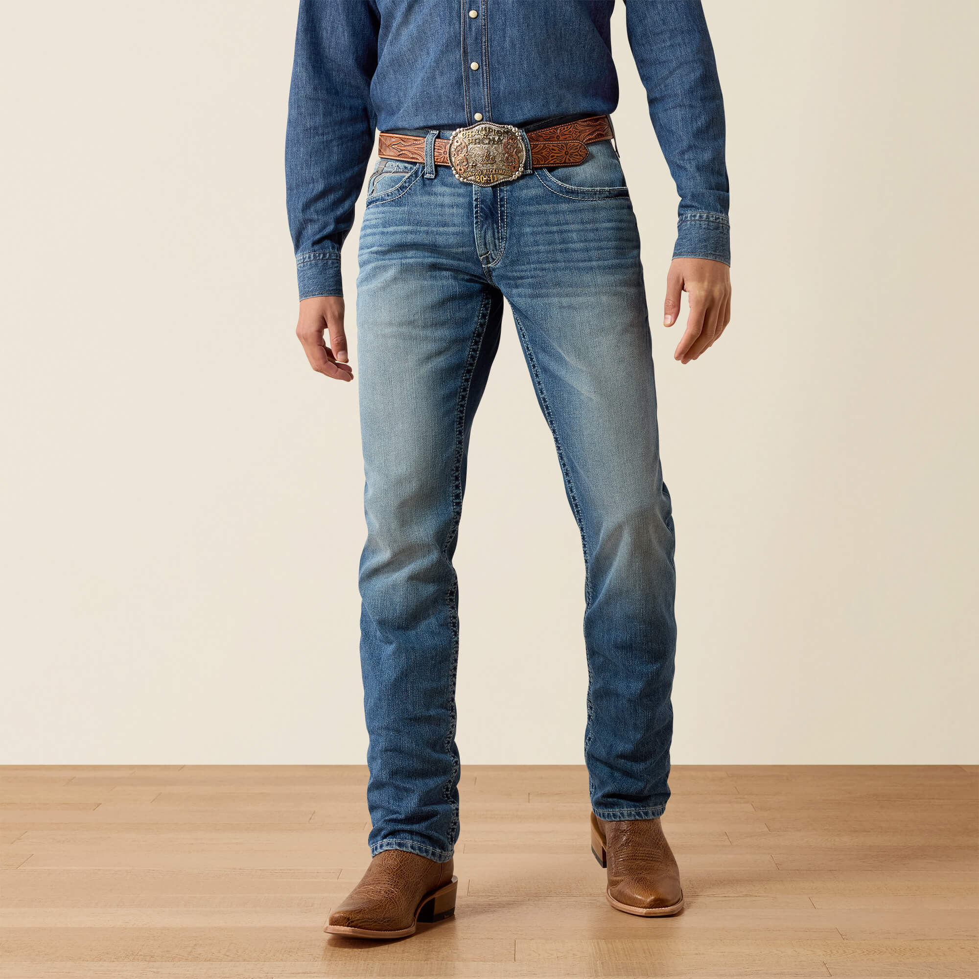 M4 Relaxed Rick Straight Leg Jeans