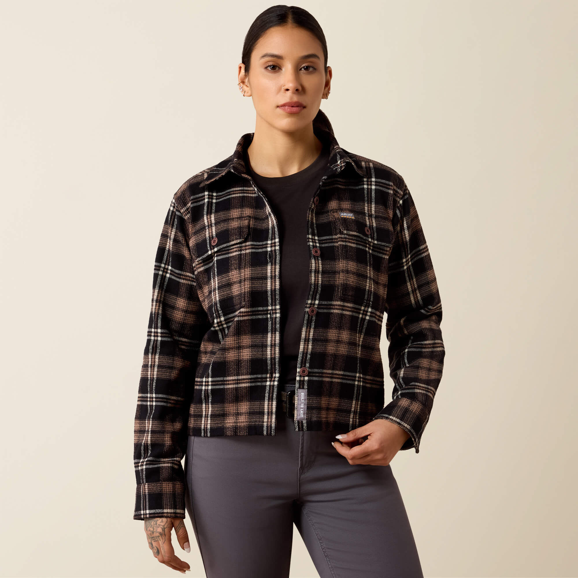 Rebar Heavy Flannel Work Shirt